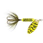 Treble Hook, 1/8 oz, Chartreuse Black Tiger