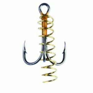 Soft Bait Treble Hook with Spring