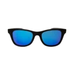 Matte Black/Blue Mirror