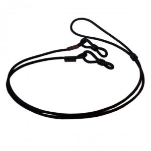 Black Rubberized Sunglasses Retainer