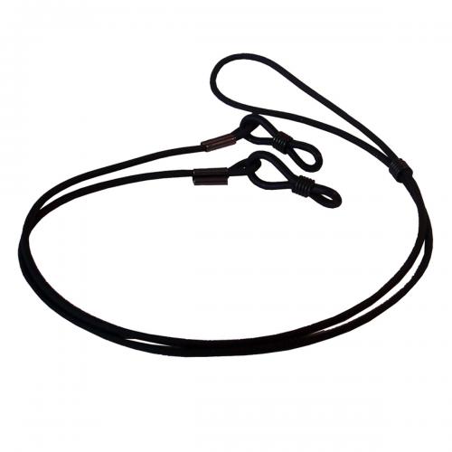 Black Rubberized Sunglasses Retainer