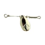 Treble Hook, Single Blade, 0, Nickel