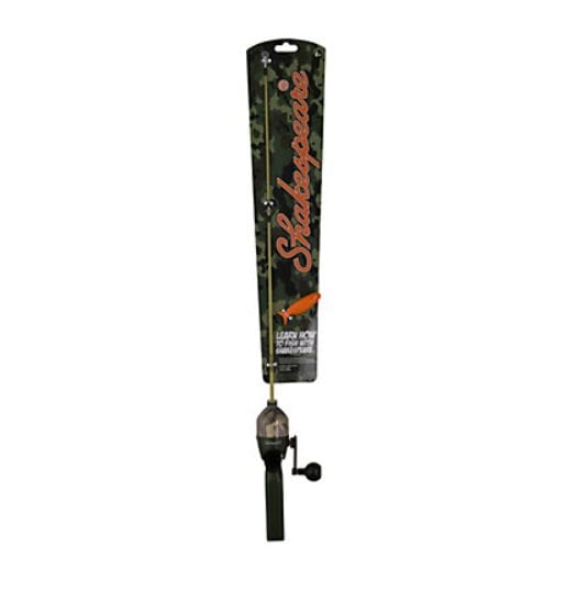 Kid’s Camo Spincast Kit