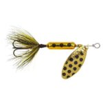 Treble Hook, 1/8 oz, Metallic Gold Spot