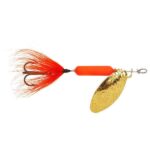 Single Hook, 1/16 oz, Orange Fluorescent
