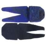 Black/Blue, 2.5x1", 3 PK