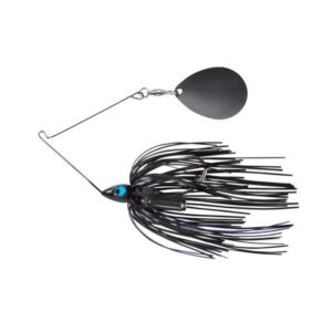 Night Time Painted Head Single Colorado Black Nickel Spinnerbait