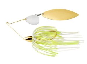 Gold Frame Tandem Willow Spinnerbait