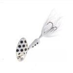 Treble Hook, 1/4 oz, White Spot