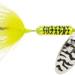 Treble Hook, 1/16 oz, Chartreuse Black Tiger