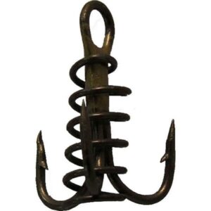 Dough Bait Treble Hooks with Spring