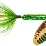 Single Hook, 1/16 oz, Metallic Gold Green Pirate