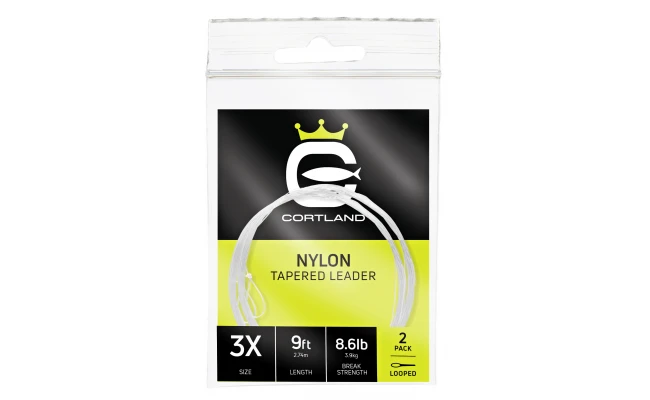 Nylon Tapered Leaders- 2 Pack