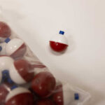 1-3/4", Red/White