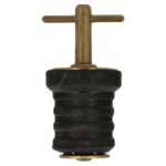Black/Brass, T Handle