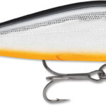 2-1/4", 3/16 oz, Gilded Silver Shad