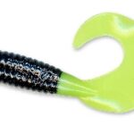 3", Black/Chartreuse, 15 Ct