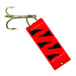 1/4 oz, Red/Black Stripe