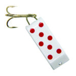 1/4 oz, White/Red Dot